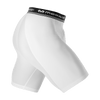 McDavid Double Compression Sliding Short w/Cup Pocket - White - Hero