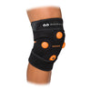 McDavid MYVOLT® Wearable Vibration Recovery Knee/Leg Wrap - On Model - Front View