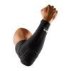 McDavid HEX® Shooter Arm Sleeve/Single - Black - Front View