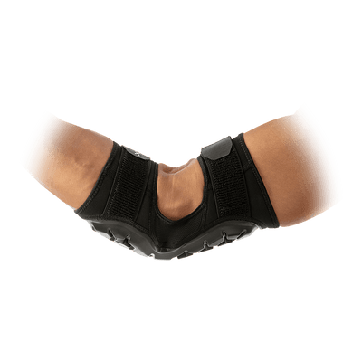 McDavid HEX® High Impact Elbow Guard - Black - On Model - Back View