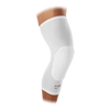 McDavid HEX® Force Leg Sleeves/Pair - White - Front Angle