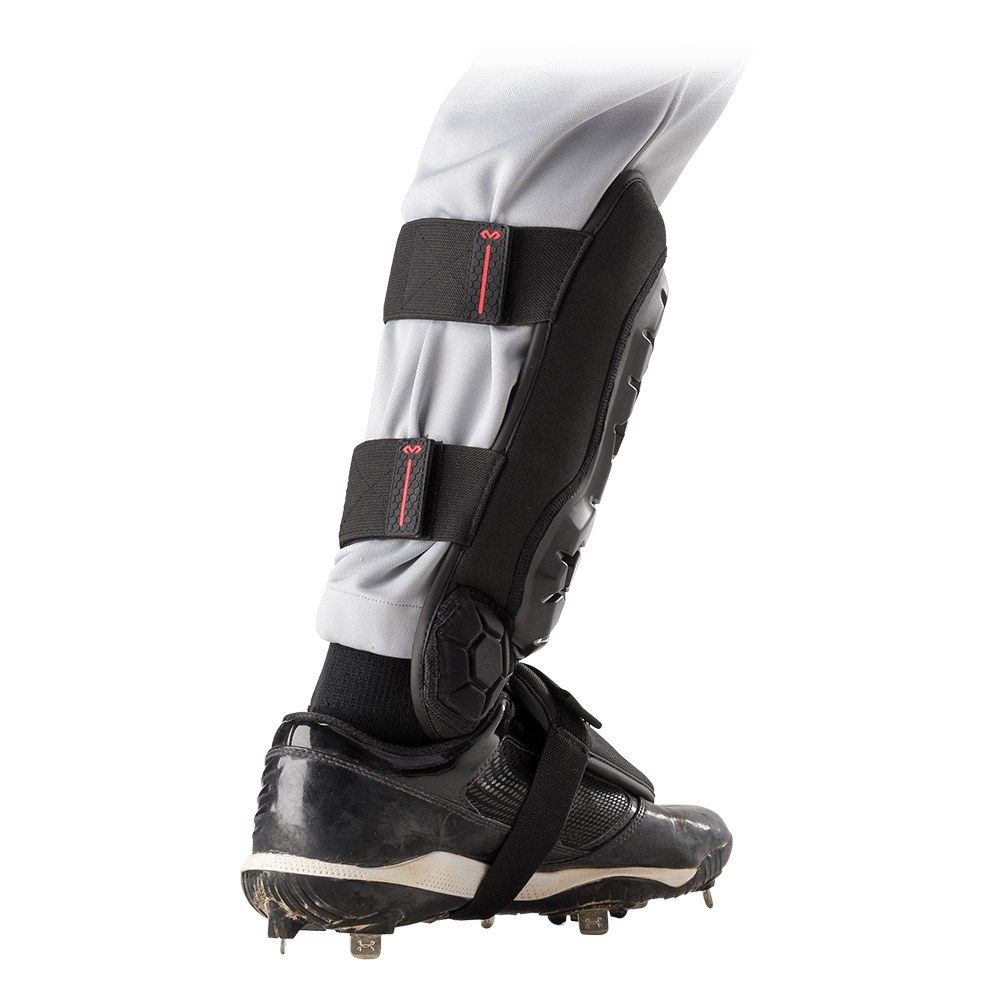 McDavid HEX® High Impact Leg Guard - Black - Back View