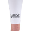 McDavid HEX Viz Arm Sleeve/Single - White/Grey - Detail of Bottom of Arm Sleeve
