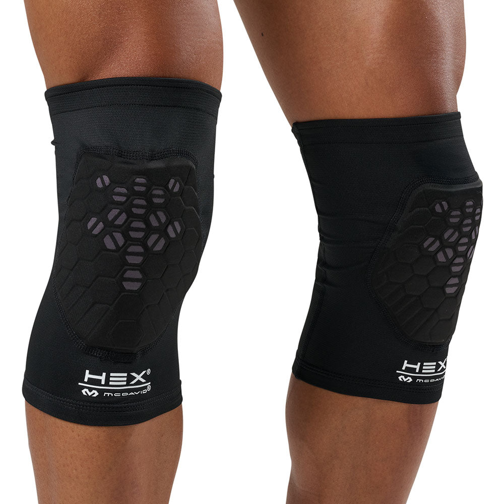 HEX® Viz Knee/Elbow/Shin Pads/Pair