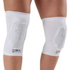 McDavid HEX Viz Knee/Elbow Pad Pair - White/Grey - Hero Image