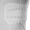 McDavid HEX® Viz 2-Pad Short Sleeve Shirt - White - HEX® Detail View