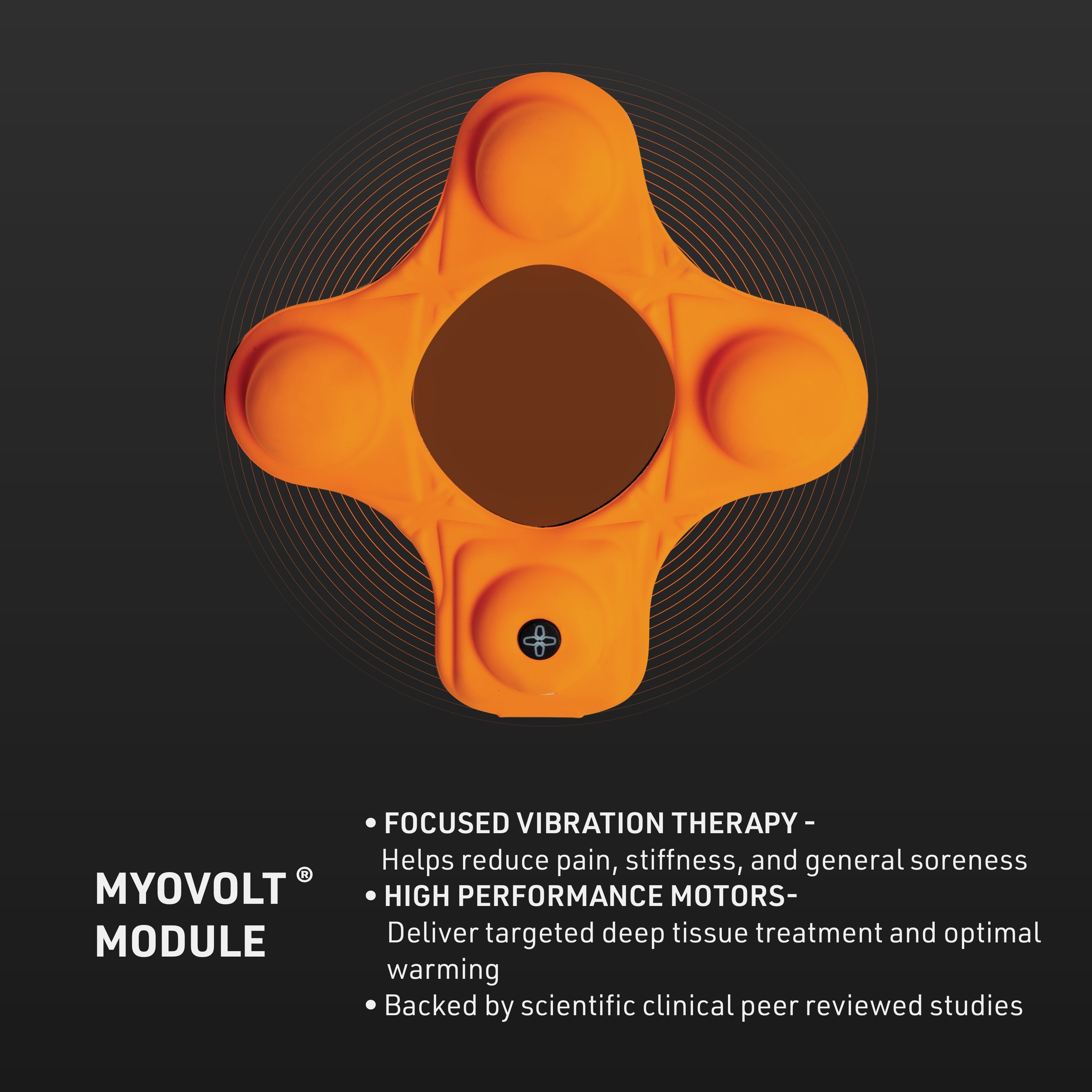 Myovolt Wearable Vibration Recovery Back Wrap | McDavid Myovolt Wearable Vibration Recovery Back Wrap | McDavid