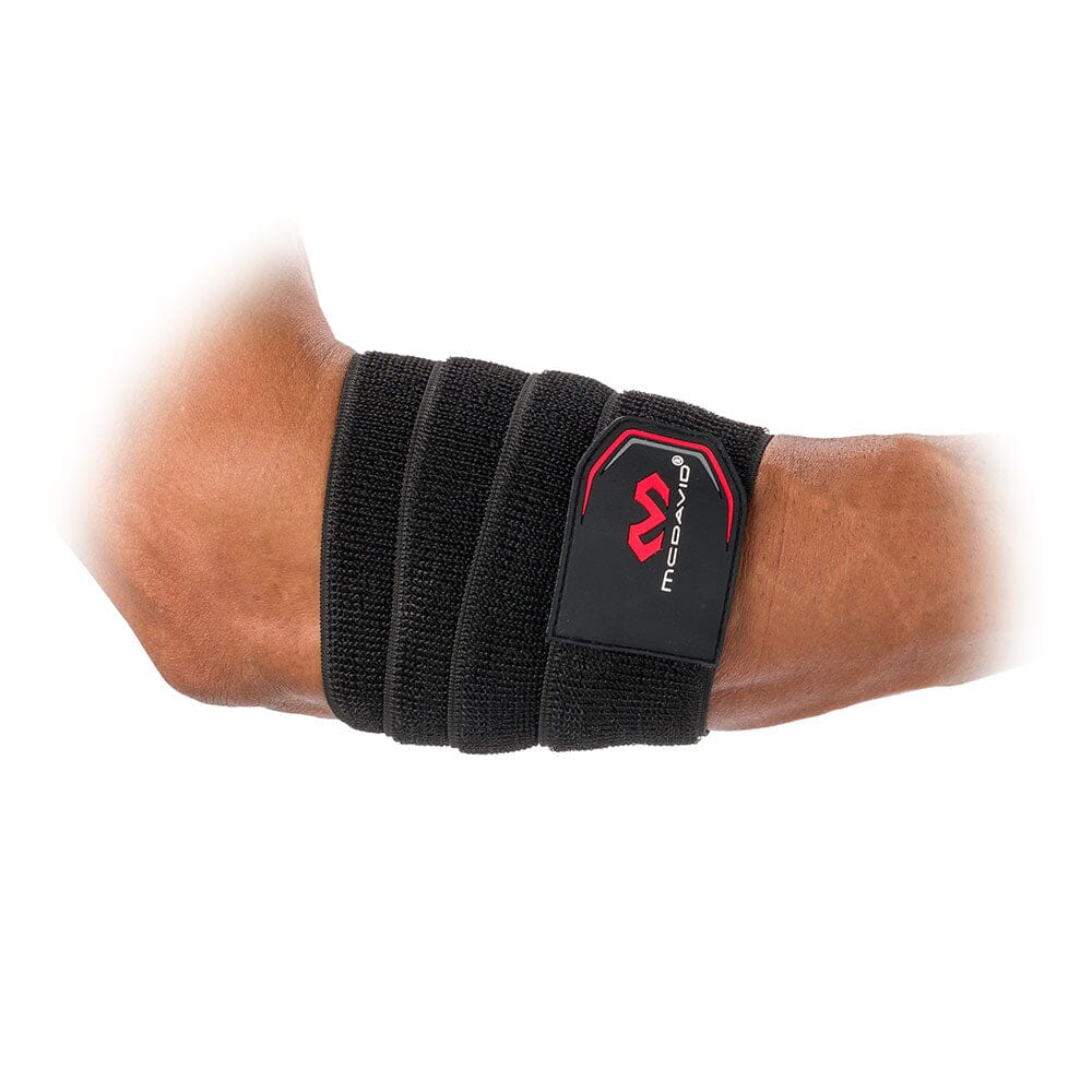 McDavid HyperWrap Medium Multi-Use Compression Wrap - Wrapped Around Forearm