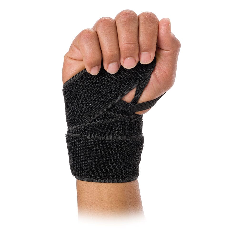 McDavid HyperWrap Small Multi-Use Compression Wrap - Wrapped Around Wrist/Palm