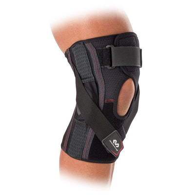 McDavid Sport Knee Brace with Hinges - Black - L/XL