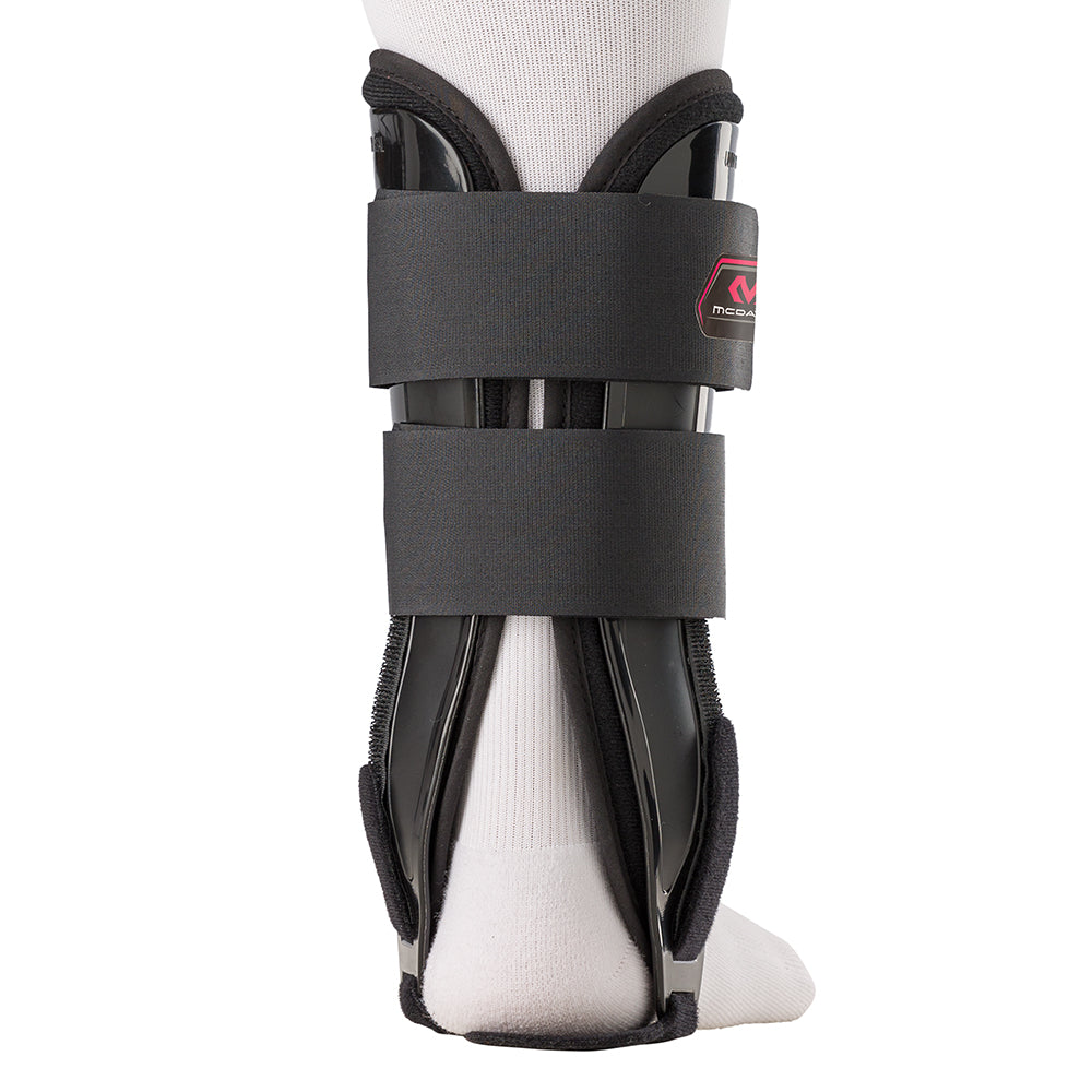 McDavid Ankle Splint - Black - Back View