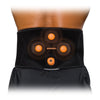 McDavid MYVOLT® Wearable Vibration Recovery Back Wrap - On Model - Detail Back View of Vibration Technology