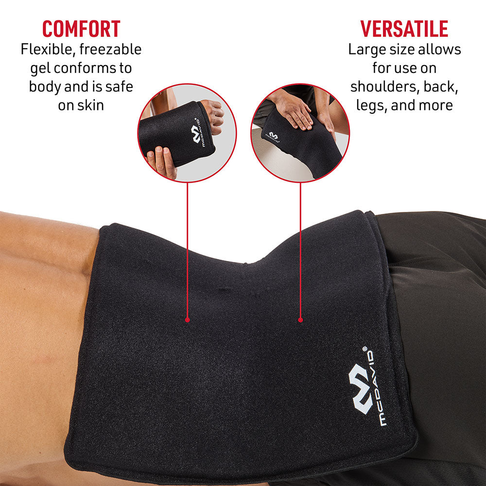 Model wearing Flex Ice Therapy Ice on Lower Back