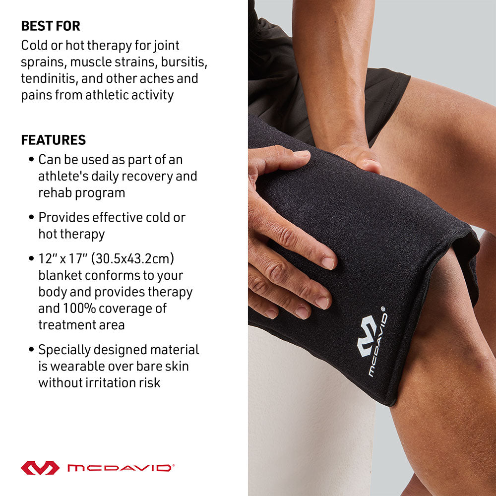 Best for Cold or hot therapy for joint sprains, muscle strains, bursitis, tendinitis, and other aches and pains from athletic activity