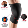 EASE-OF-USE- Easy-on pull tabs
RELIEF- Helps  relieve pain from tendonitis, bursitis, and arthritis
COMFORT- Low Profile Seams