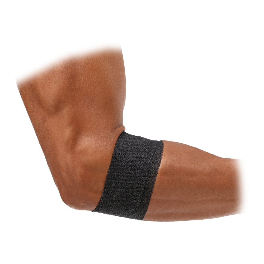 McDavid Self Stick Tape/2-Pack - Black - Wrapped Around Elbow/Forearm