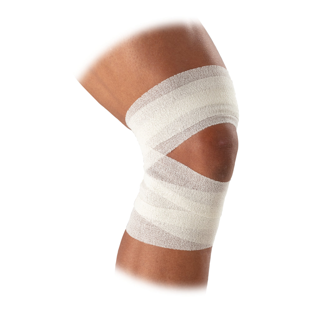 McDavid Self Stick Tape/2-Pack - White - Wrapped Around Above and Below Knee