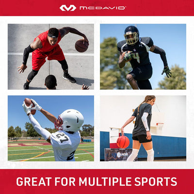 McDavid HEX® Shooter Arm Sleeve/Single - Multi Purpose Callout - Great for Multiple Sports Such as Basketball & Football