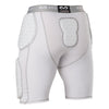 McDavid Rival™ Integrated Girdle with Hard-Shell Thigh Guards - White - Back View