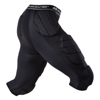 McDavid Rival™ 7-Pad 3/4 Tight with Hard-Shell Thigh Guards - Black