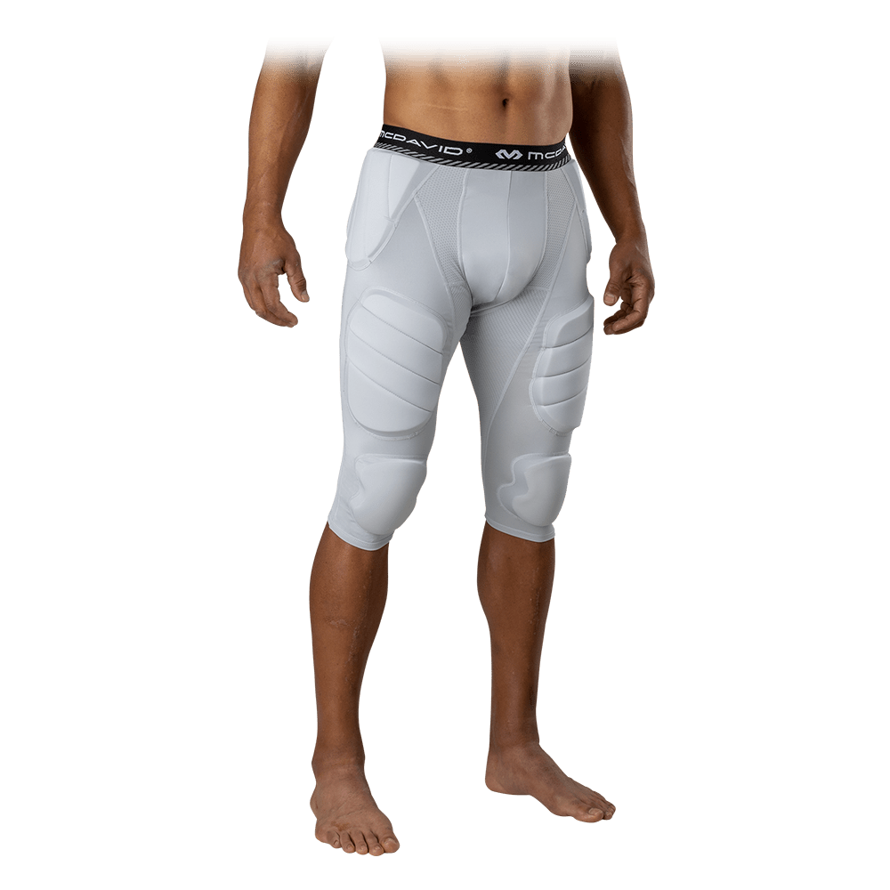 Rival™ 7-Pad ¾ Tight with High-Density Thigh Pads (Grey)