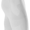 McDavid ELITE HEX® 2-Pad 3/4 Tight - White - Detail View