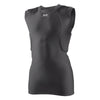 McDavid HEX® Sleeveless Shirt/5-Pad - Black - Front View