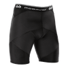 McDavid Super Cross Compression Short with Hip Spica - Black - Front View