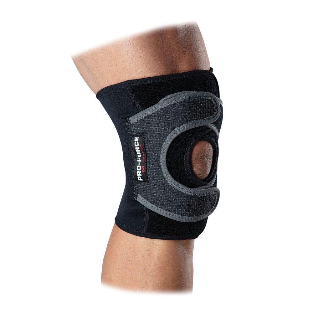 Pro-Force Neoprene Dual Wrap Knee Support with Abrasion Patch