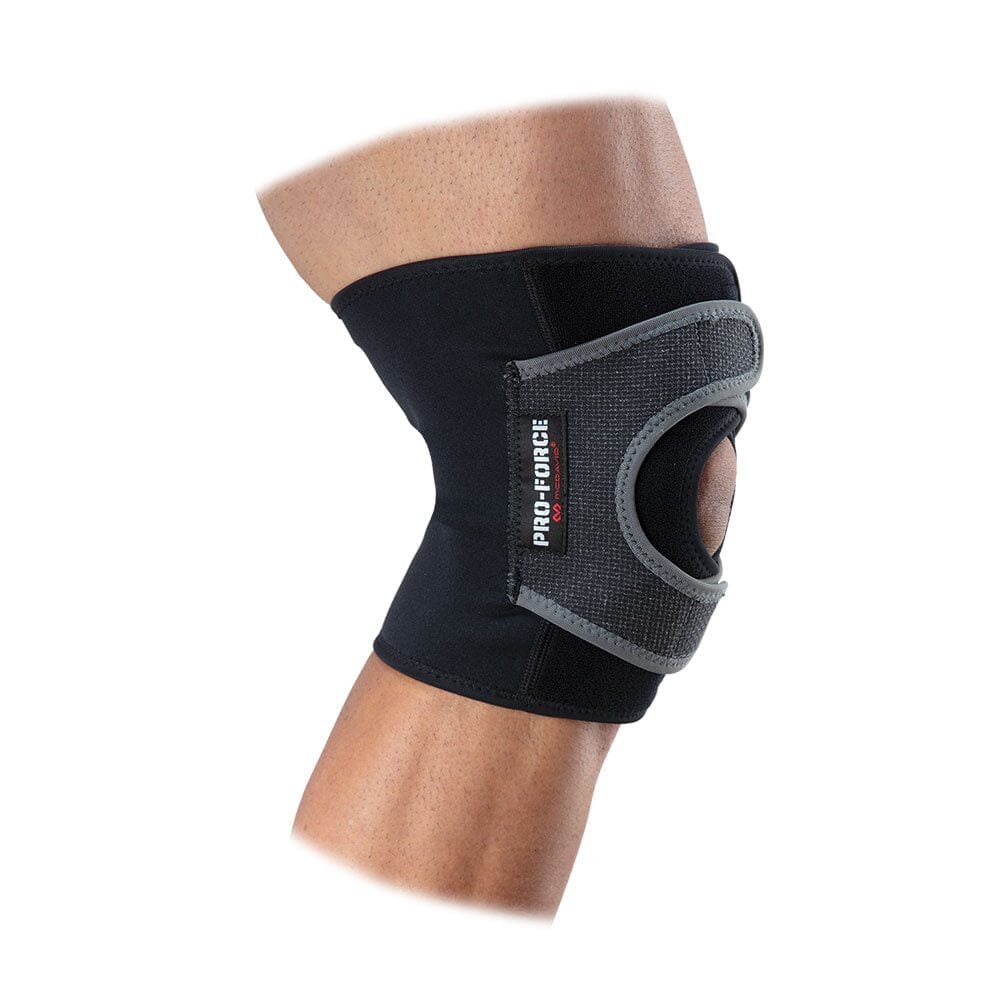 Pro-Force Neoprene Dual Wrap Knee Support w/ Abrasion Patch