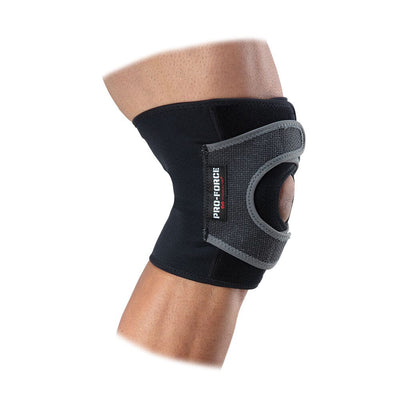 McDavid Neoprene Dual Wrap Knee Support with Abrasion Patch - Side View