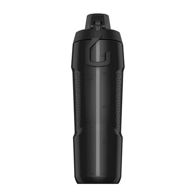 McDavid Sport Gamer 32oz Squeeze Bottle - Black/Red - Back View
