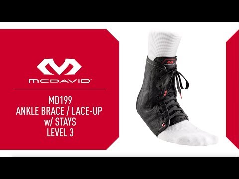 Video- How to Fit Ankle Brace / Lace-Up With Stays (MD199)