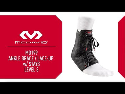 Ankle Brace/Lace-Up w/ Stays