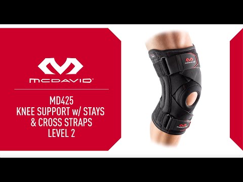 McDavid 4 Way Elastic Back Support with Pad, Black, Large