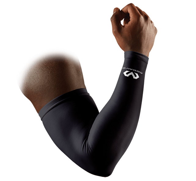 McDavid Sport Compression Shirt with Short Sleeves, Black, Adult Small