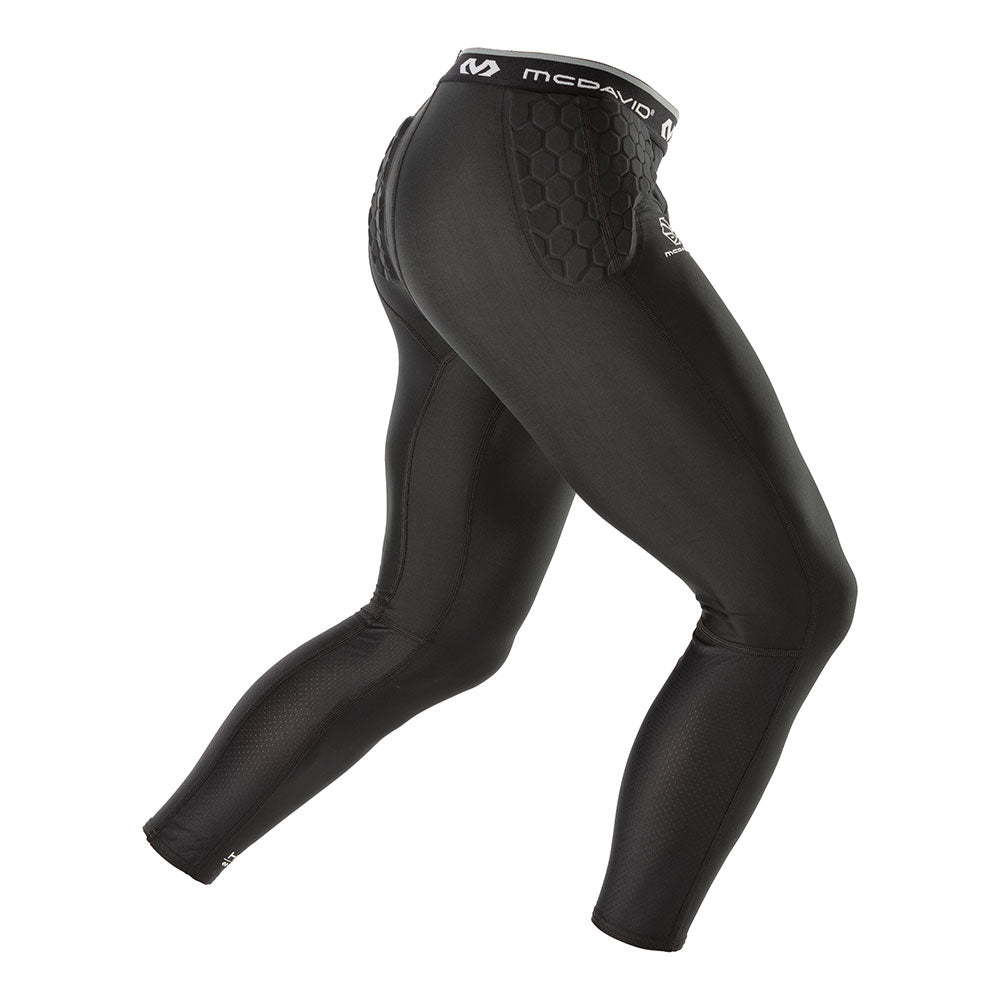 HEX® Basketball Compression ¾ Tight with Hip & Tailbone Pads