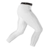 McDavid HEX® Basketball White Compression ¾ Tight with Hip & Tailbone Pads - Hero