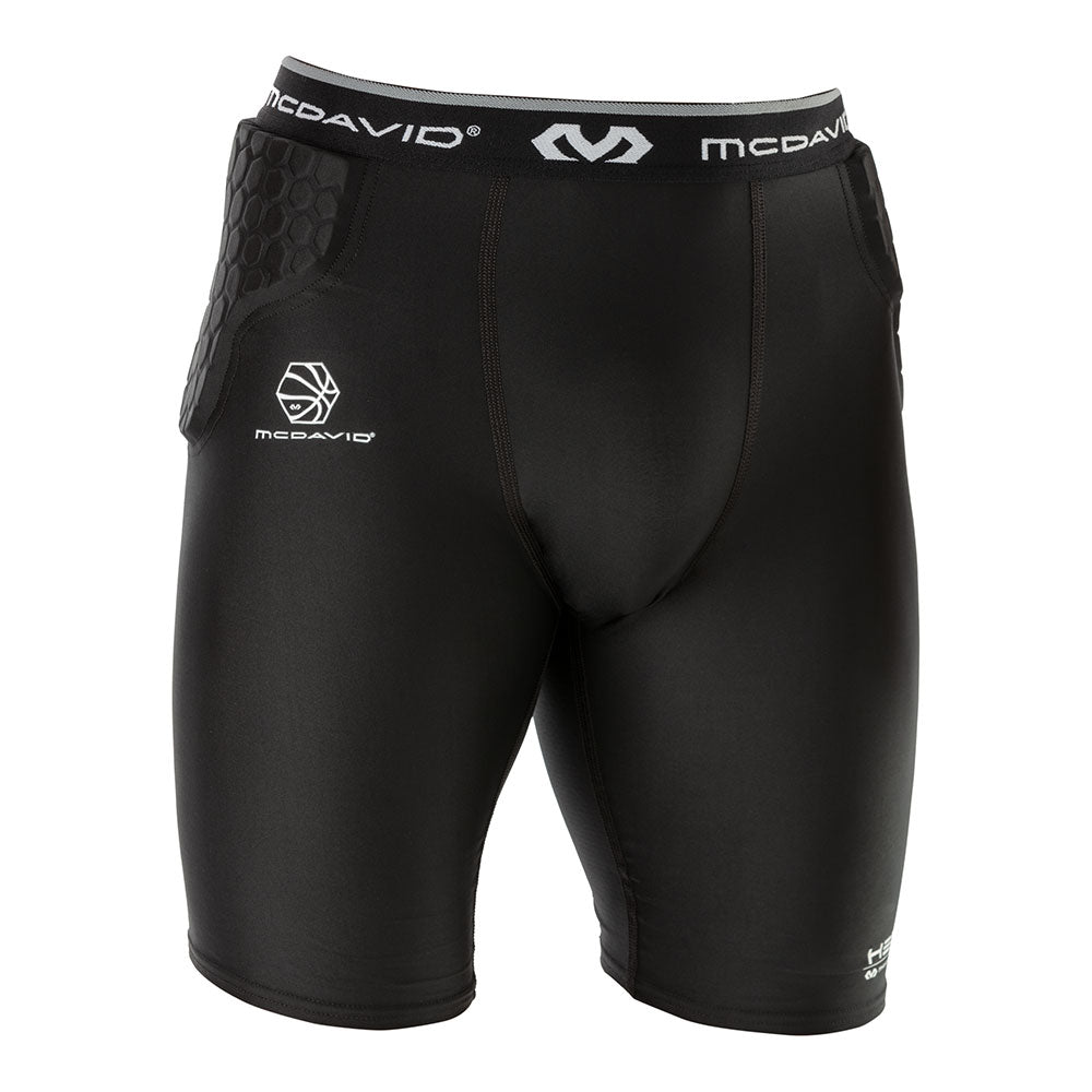 Nba Compression Pads HEX® Basketball Compression Short w/Hip & Tailbone Pads | McDavid