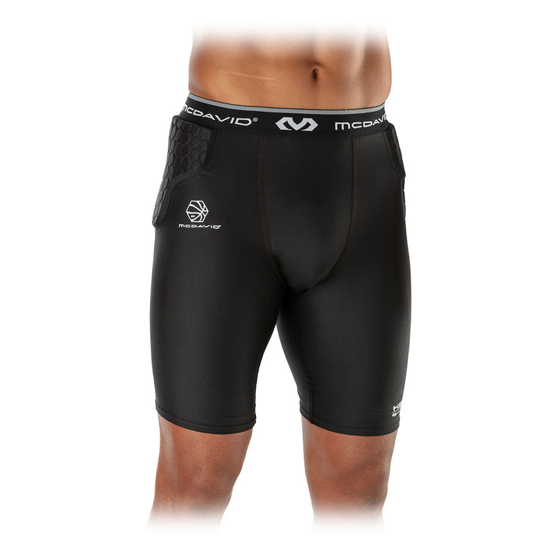Mcdavid Hip Pads McDavid MD21360-00001-XL HEX Basketball Short W