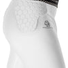 McDavid HEX® Basketball White Compression Short w/Hip & Tailbone Pads - HEX Hip Pad Detail