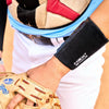 Youth Baseball Player Wearing Protective HEX® High Impact Wrist Guard - Detail View