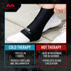 McDavid Flex Ice Therapy Ankle Compression Sleeve – Cold Therapy: Freezes in 2 Hours, Reduces Swelling and Inflamation; Hot Therapy – Heat in Microwave for 30 Seconds, Stimulates Blood Circulation