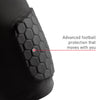 McDavid HEX® Thudd Short - Black - Tech Call Out 1 - Advanced Football Protection That Moves With You