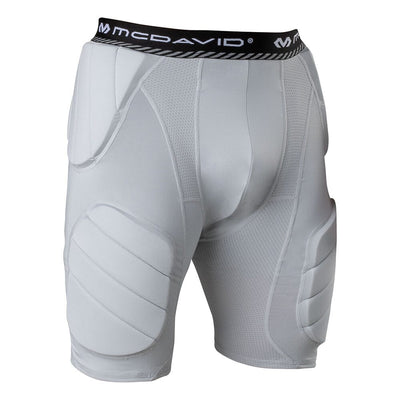 McDavid Rival™ Integrated Girdle w/Hard-Shell Thigh Guards - Grey
