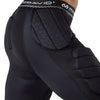 McDavid Rival™ 7-Pad 3/4 Tight with Hard-Shell Thigh Guards - Black