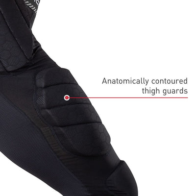 McDavid Rival™ 7-Pad 3/4 Tight with Hard-Shell Thigh Guards - Black