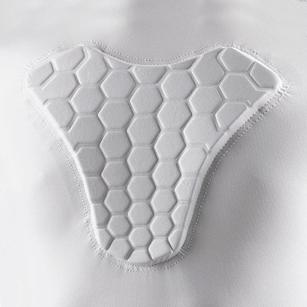 HEX® Sternum Raglan 3/4 Length Shirt (White/Black)