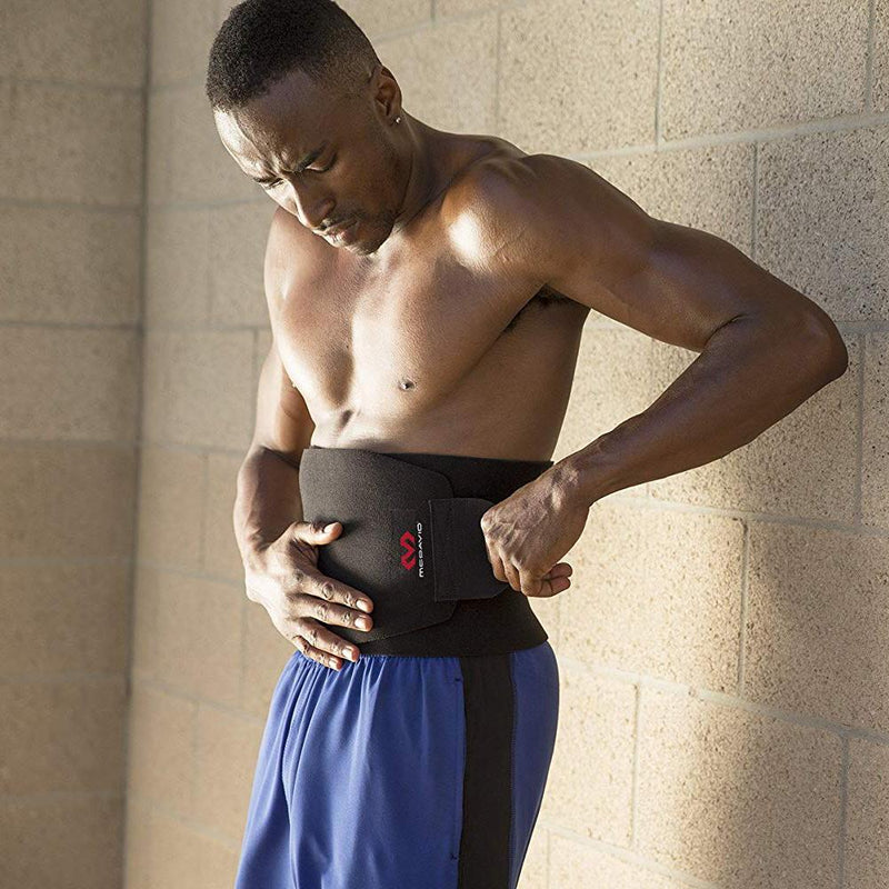 Lifestyle Image of Male Athlete Wearing McDavid Waist Trimmer