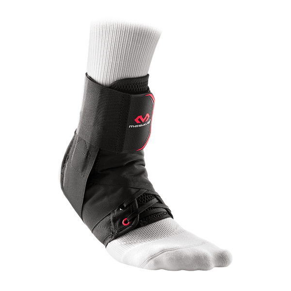 White ankle top braces volleyball